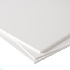 Placi rigide PVC expandat alb