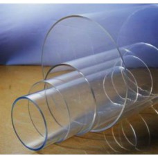 Tub plexiglas 30 x 26 mm, transparent, lungime 2 metri